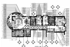 [上海]200㎡四居样板房施工图（含实景）