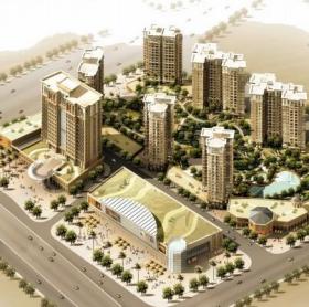 [广东]欧式风格高层住宅区规划及单体设计方案文本