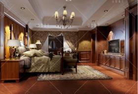 YH00617高端中式家装别墅室内设计全套CAD配套效果图原创设...