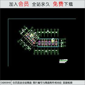 一个商业+塔楼公寓CAD