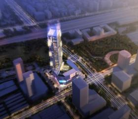 [河北]石家庄苏宁广场建筑设计方案文本（PPT+41页）