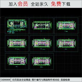 CADA06808多层公寓平面图.CAD