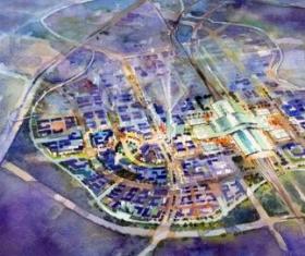 [广州]大型车站及周边地区规划设计方案文本(美国知名建...