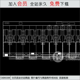 蓬皮杜艺术中心 CAD