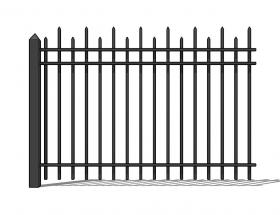 栏杆围栏SU模型 (26)