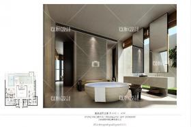 YH01882日式度假酒店 文艺清新公共空间设计CAD施工图+方案