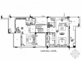 [深圳]3层大型豪华附带泳池型别墅室内设计施工图