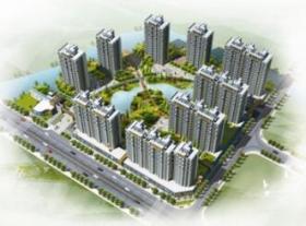[福建]高层简约欧式风格坡屋顶造型住宅建筑设计方案文本