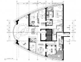 [山东]-青岛世纪名人广场A1样板房施工图