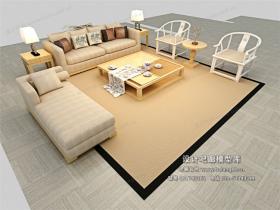 混搭沙发3Dmax模型 (31)
