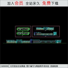 某步行街规划图CAD