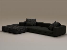 单个现代简约沙发3Dmax模型 (22)