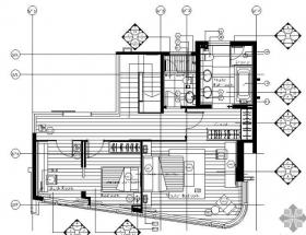 [香港]现代精装复式住宅示范单位施工图（含实景）