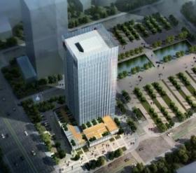 [江苏]现代风格23层企业办公楼建筑设计方案文本