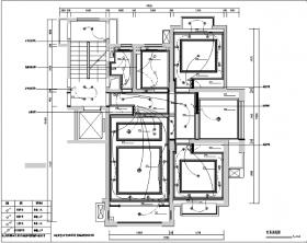 东方明珠样板间设计施工图（附效果图）