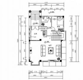 [广东]纯别墅小区高档现代三层别墅装修施工图