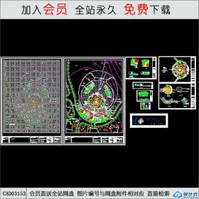 公园绿化CAD