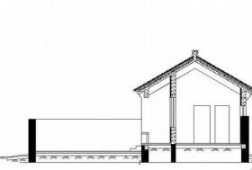 [北京]平谷某小型中式别墅建筑扩初图（78平方米、D型）