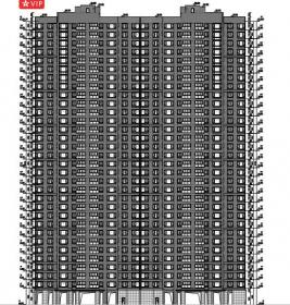 [广州]超高层17栋住宅建筑施工图(16年PDF版本全专业正...