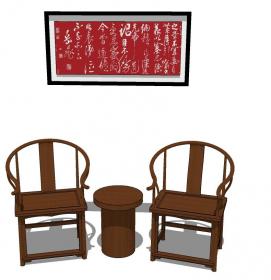 单椅SU模型一 (152)