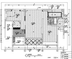 东莞幸福花苑一期D1样板房室内设计施工图