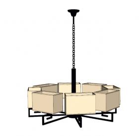 灯具SU模型一 (12)