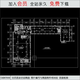 鞍山移动通讯调度楼cad图纸 CAD