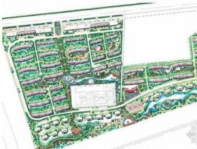 [青岛]枫林绿洲住宅区景观规划设计方案