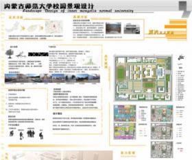 内蒙古师范大学校园景观设计