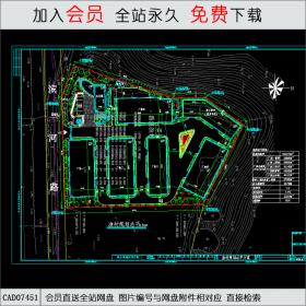 厂区规划方案CAD