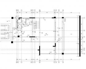 重庆万科悦湾350平复式样板房室内设计CAD施工图+设计方...