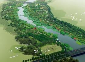 秦皇岛河两岸带状公园景观规划设计方案1