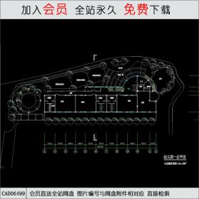 商业会所设计 CAD施工图