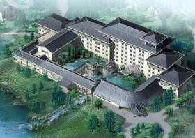 [江西]新中式五星级庭院度假酒店建筑设计扩初文本