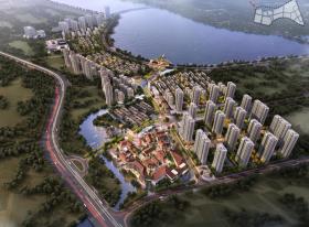 [福建]福清市东部新城核心区内 446 亩地块总体规划设...
