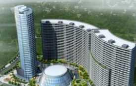 [云南]曲线复合型综商业综合体建筑设计方案文本