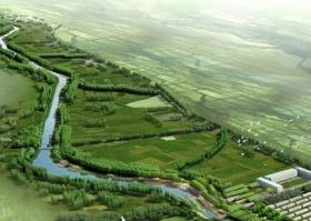 [山西]煤矿滨河两岸景观带设计方案（北京知名设计院）
