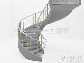 楼梯3d模型k02817