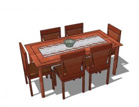 餐桌SU模型第二季 (20)