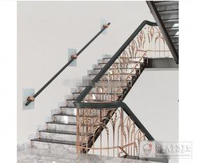 欧式铁艺楼梯3D模型 ID236593 k03442