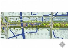 上海行政办公区道路景观设计