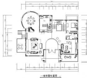 欧式别墅装修施工图（含效果）