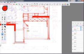CAD教程、室内设计施工图深化，四室两厅户型优化5