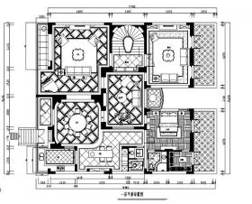 玫瑰半岛|南浔混搭风格自建别墅设计施工图（附效果图）