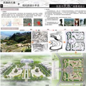 凯里市民族文化广场景观设计