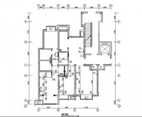 浪漫法式风格星河上城样板间设计施工图（附效果图）