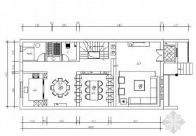 精品设计高档现代四层别墅样板间CAD装修施工图（含效果...