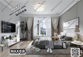 现代卧室3Dmax模型 (37)