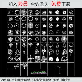 植物图库 CAD