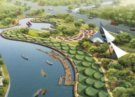 [浙江]宁波水印绿廊双环公园景观方案文本